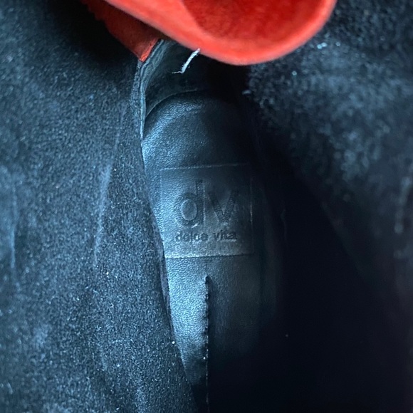 DV by Dolce Vita Black Suede Heeled Booties - Picture 6 of 9